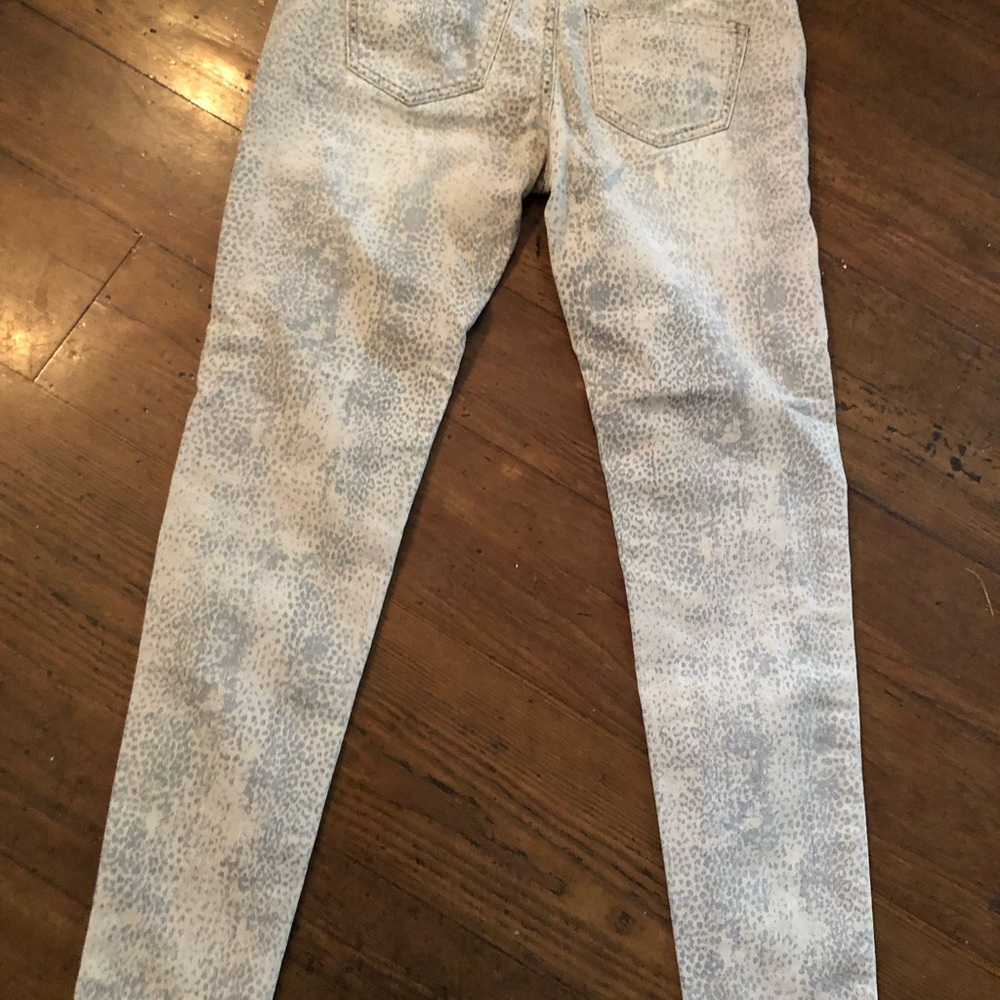 Leopard jeans